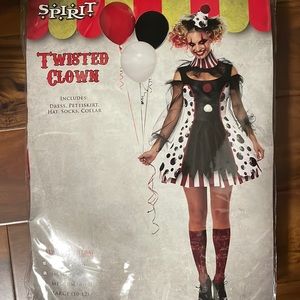 Halloween Costume - Twisted Clown Adult
